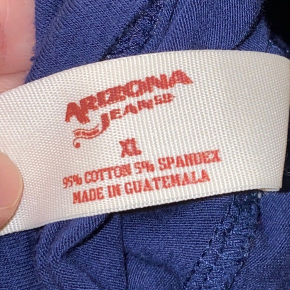 ♦️FIRM♦️Arizona Navy Tank Top - Picture 2 of 4